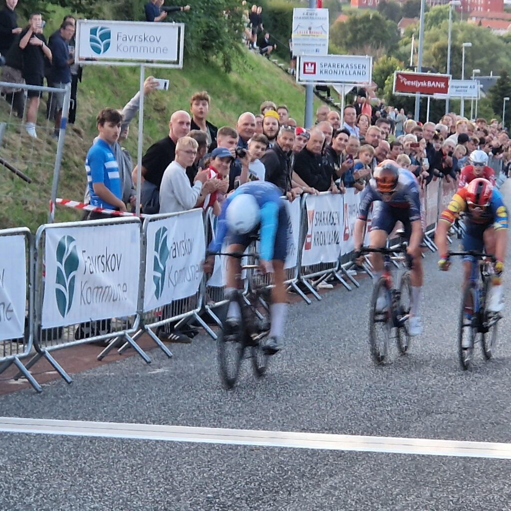 Daniel Stampe slog Anders Foldager of Mads P på stregen i løbet i 2024. (Foto: OnlineSynlighed.dk)